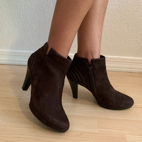 Paul Green  Brown Joslin  Ankle Heels - Picture 1 of 8